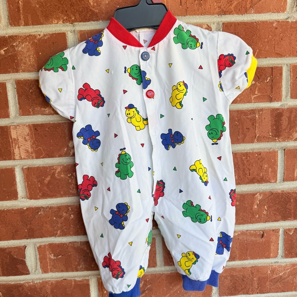 Vintage Dino one piece size 3-6 months